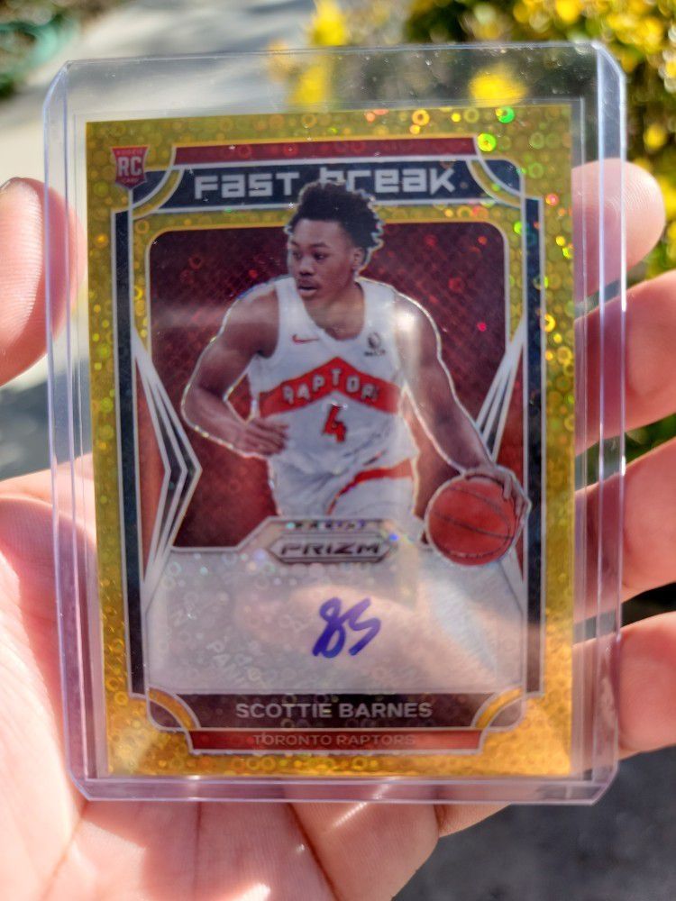 Scottie Barnes RC auto /50シリ 2023-24 Scottie Barnes Toronto