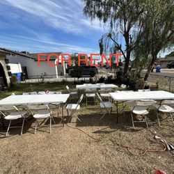 Party Chairs And Tables