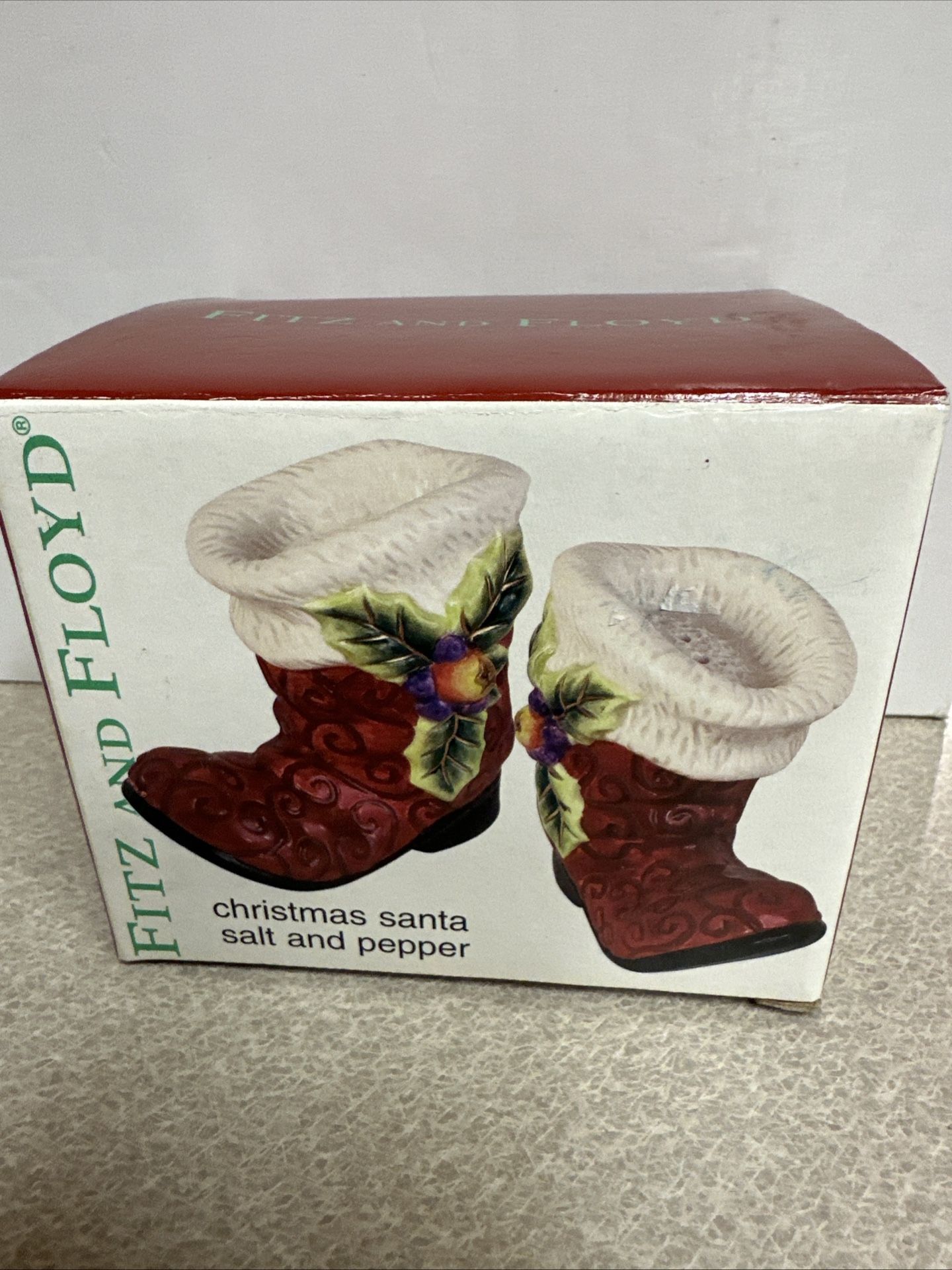 Christmas Santa Salt And Pepper