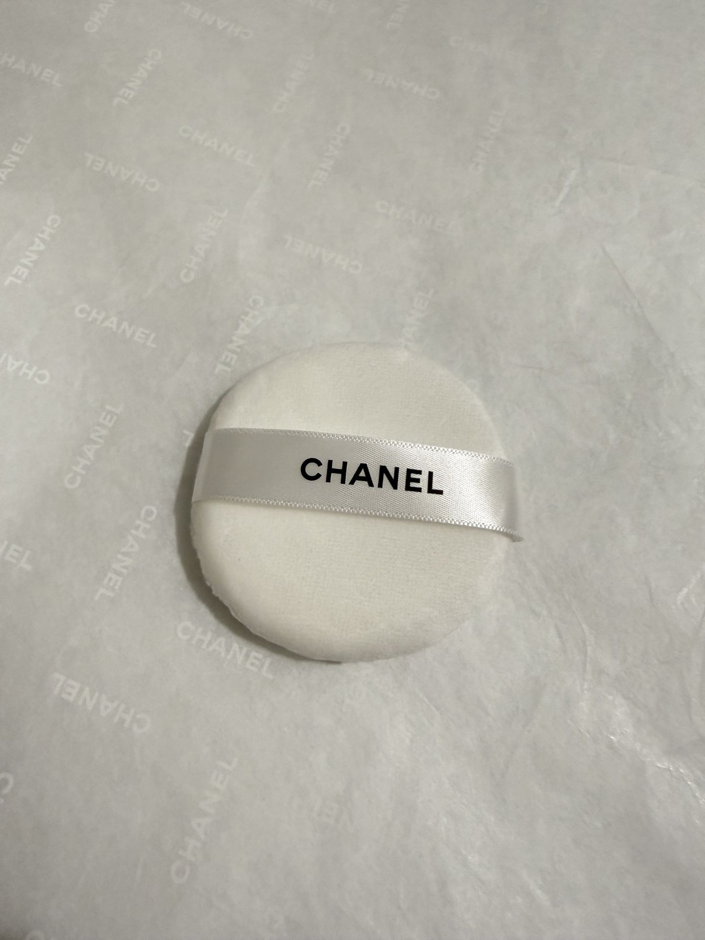 Chanel powder puff