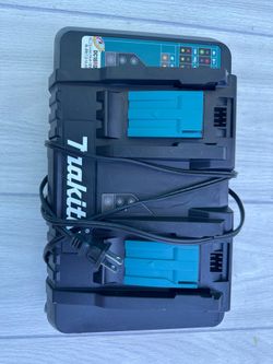 Makita double battery charger 🔌