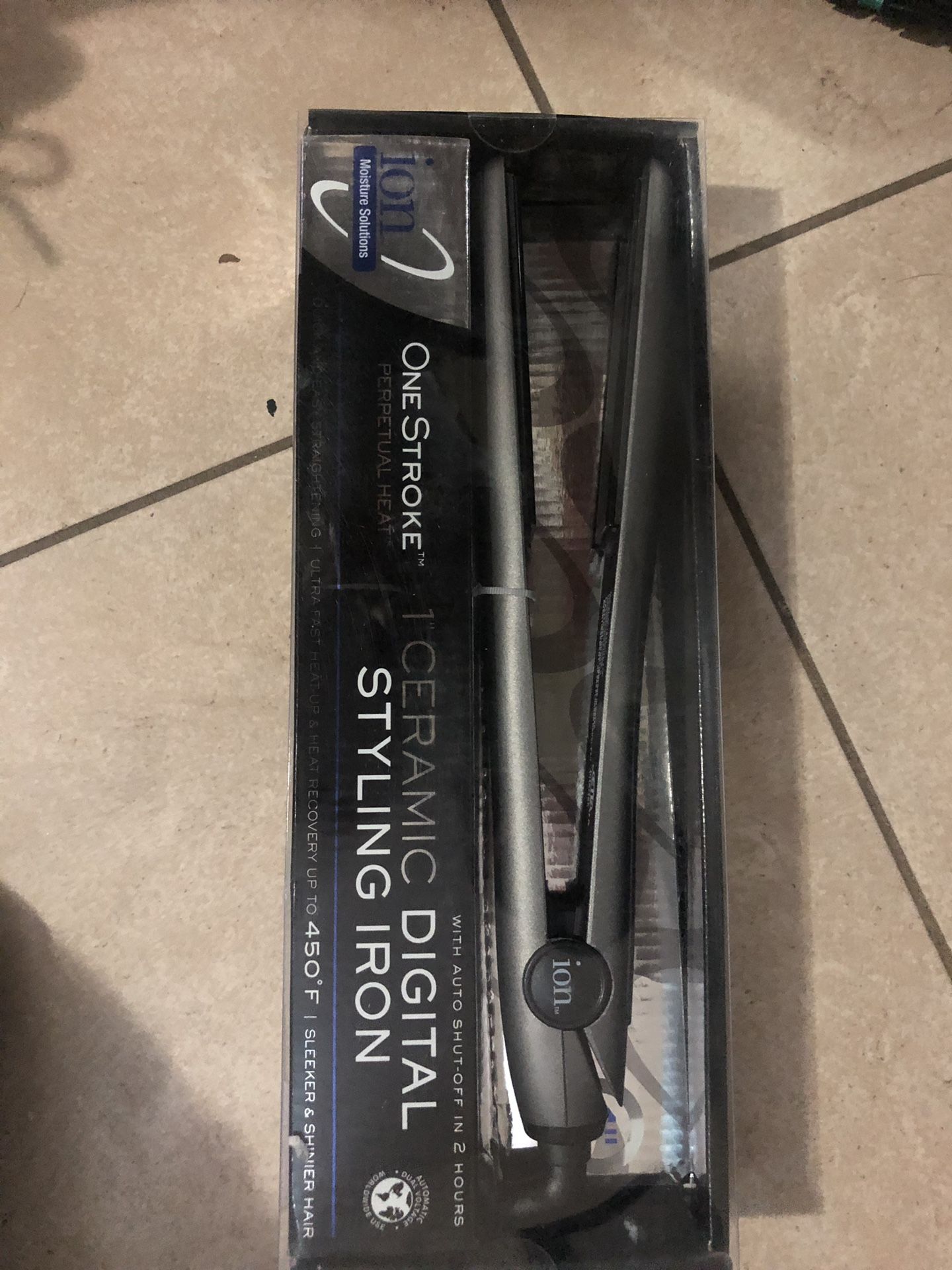 Ion one stroke hotsell perpetual heat flat iron