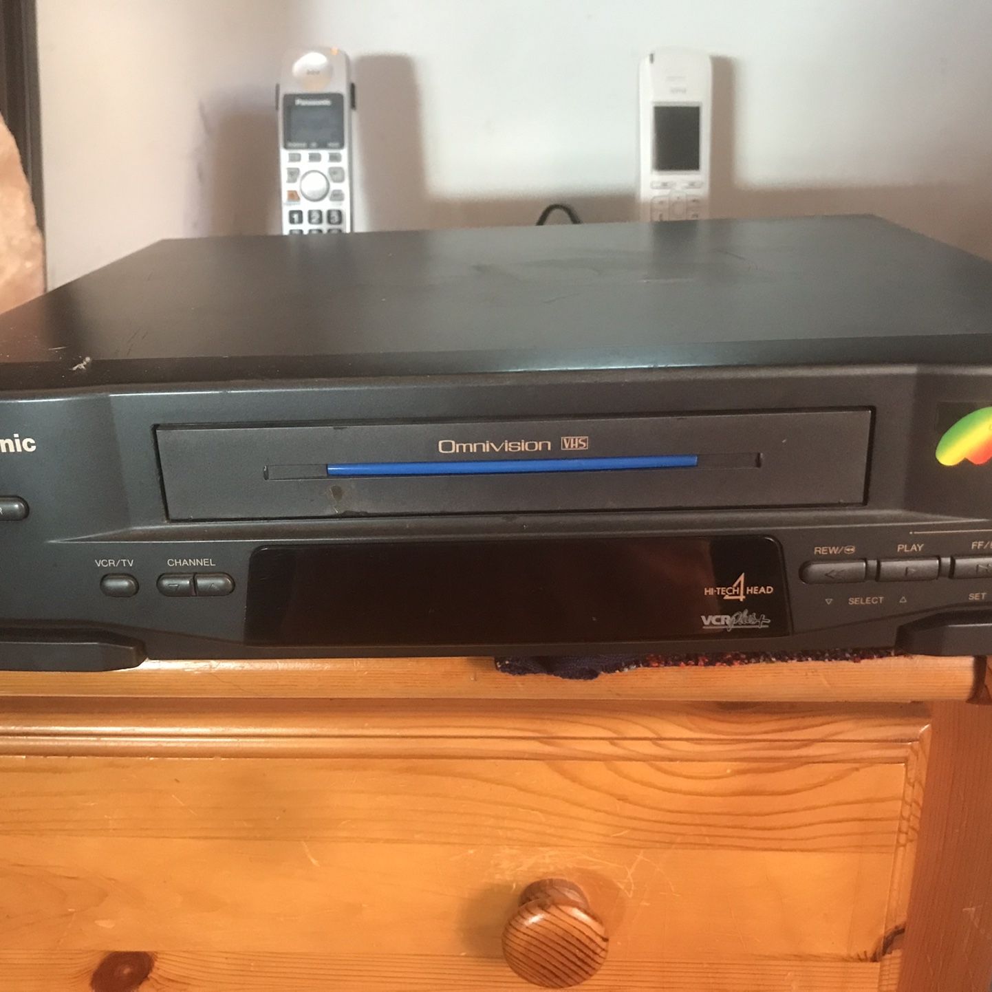 PANASONIC OMNIVISION VHS PLAYER/ RECORDER