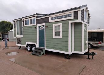 BRAND NEW TINY HOUSE ON WHEELS IDEAL GUEST HOUSE OR RENTAL OR ADU NO PERMIT NEEDED