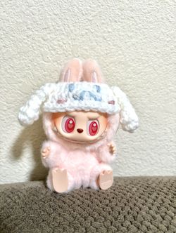 Crochet Cinnamoroll Hat Labubu Not Include 