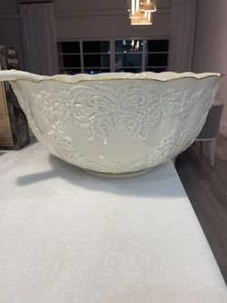 Lenox Punchbowl And Ladle