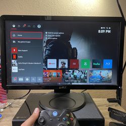 ‼️CHEAP‼️XBOX ONE + Monitor FOR SALE