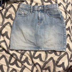 Jean Skirt 