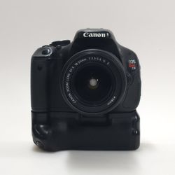 Canon EOS Rebel T3i 18.0MP DSLR Camera w/ 18-55mm EF-S Lens