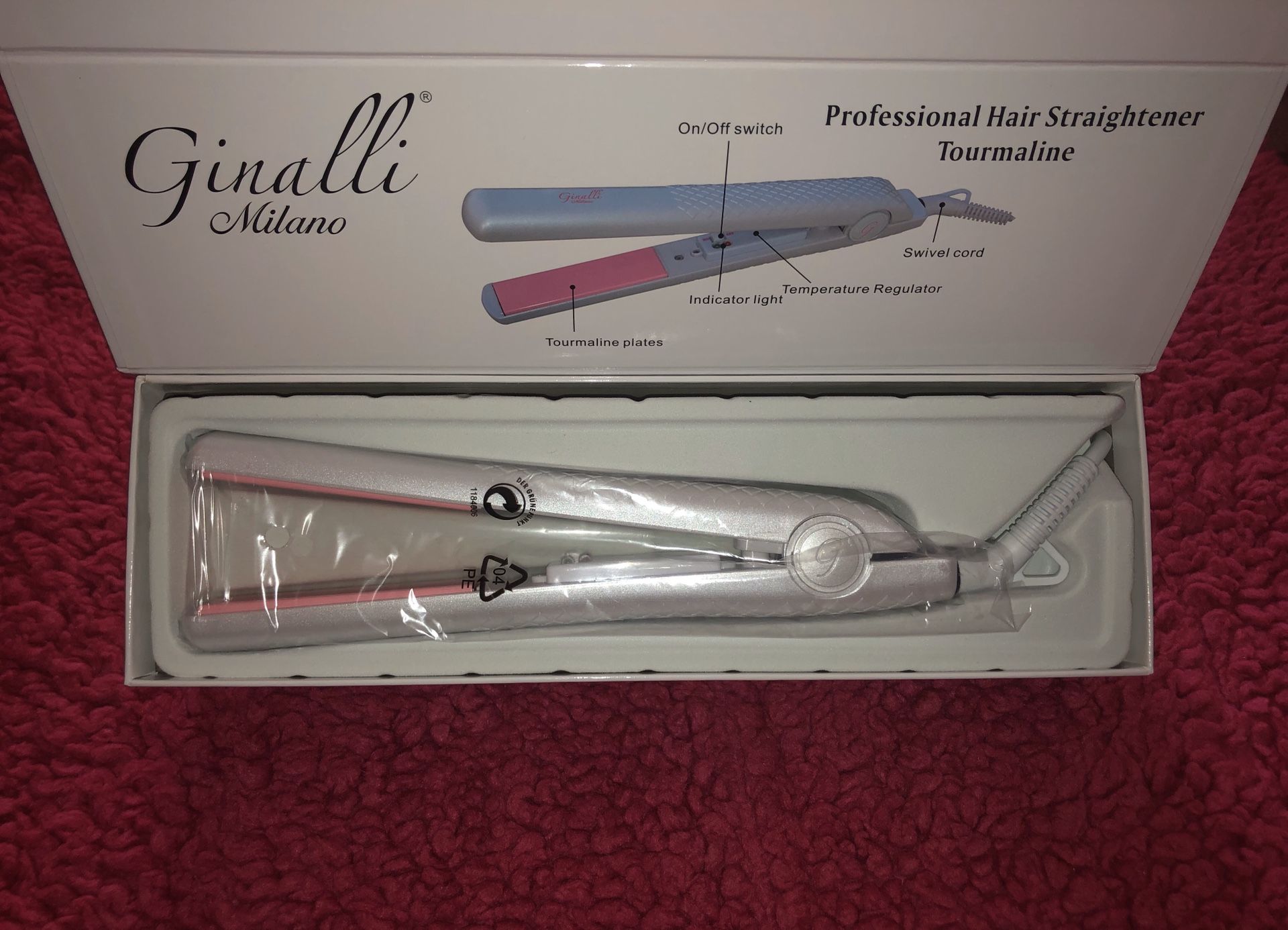 Ginalli Milano Hair Straightener