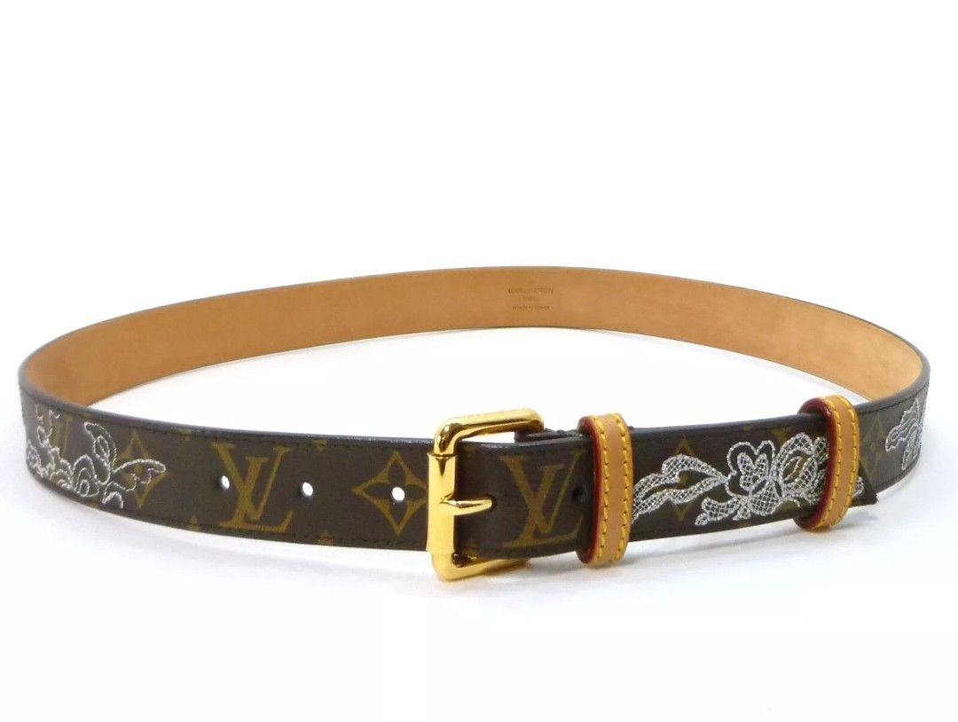 Louis Vuitton Mahina Belt Womens Rare