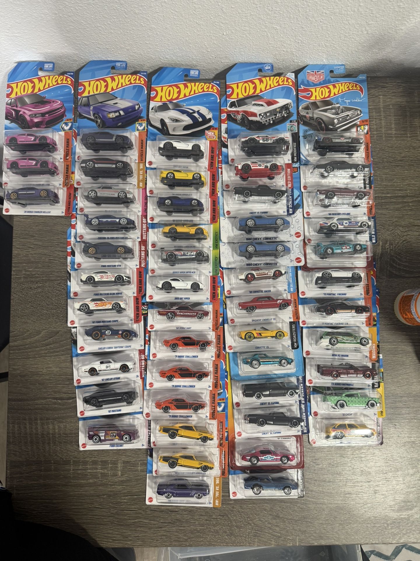 Hot Wheels Muscles Cars