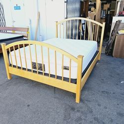 Queen Bed And Mattress