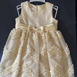 Yellow Toddler Dress