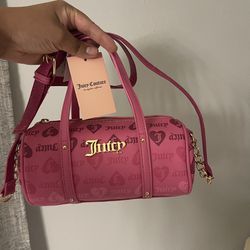 Juicy Couture Juicy Pink Best sellers viral mini barrel New with tags  Straps are adjustable