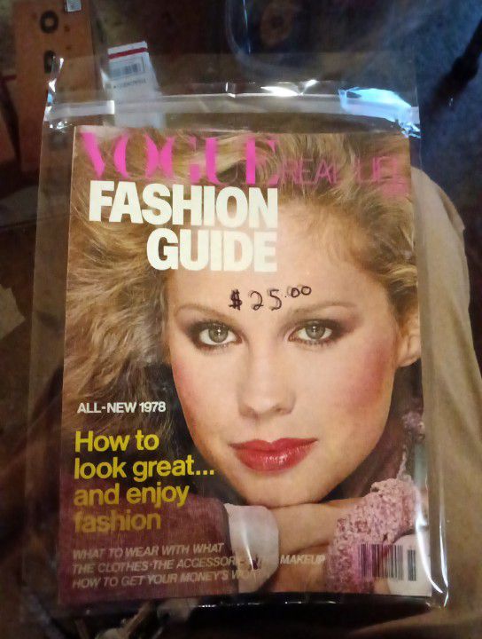 Vintage Vogue Real Life Fashion Guide All New 1978