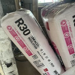Unfaced Insulation R30 For Attics And Floors