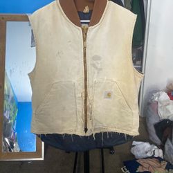 Carhartt Work Wear Vest Size Medium