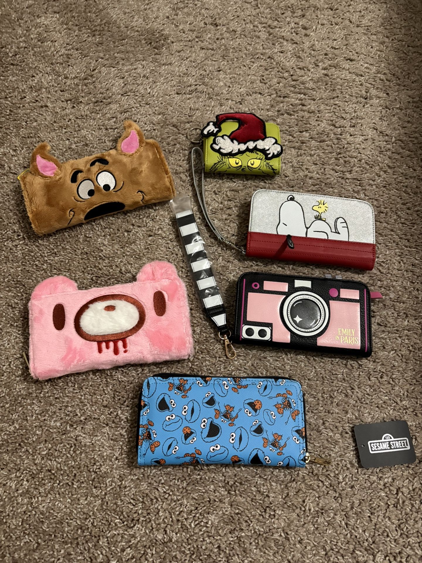 Cartoon Characters -Wallets