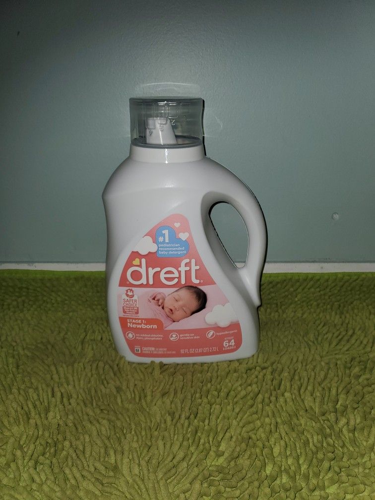 Dreft New Born Laundry Detergent 92oz