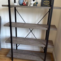 Shelf & Matching TV Stand, $75!!Or Best Offer!! TODAY ONLY!