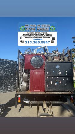 I do metal scrap picking up all over Riverside county