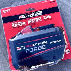 Milwaukee M18 18V Lithium-Ion REDLITHIUM FORGE HD 12.0 Ah Battery Pack  $169  New