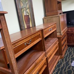 Solid Wood Furniture -Headboard Night Stand Dresser