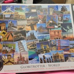 Brand New 1000 pc Globetrotter - World Eurographics Jigsaw Puzzle