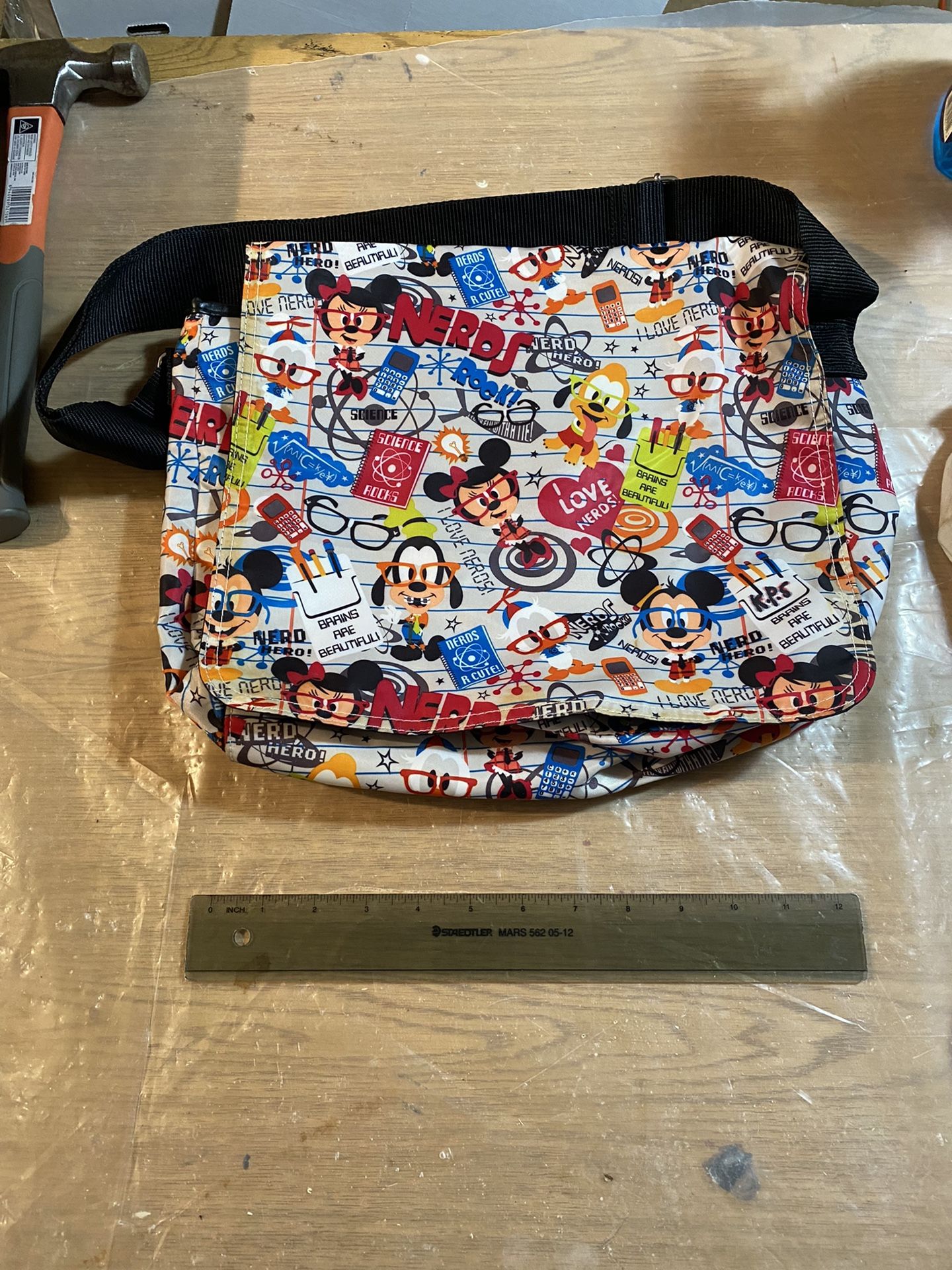 Disney Nerds Messenger Shoulder Bag