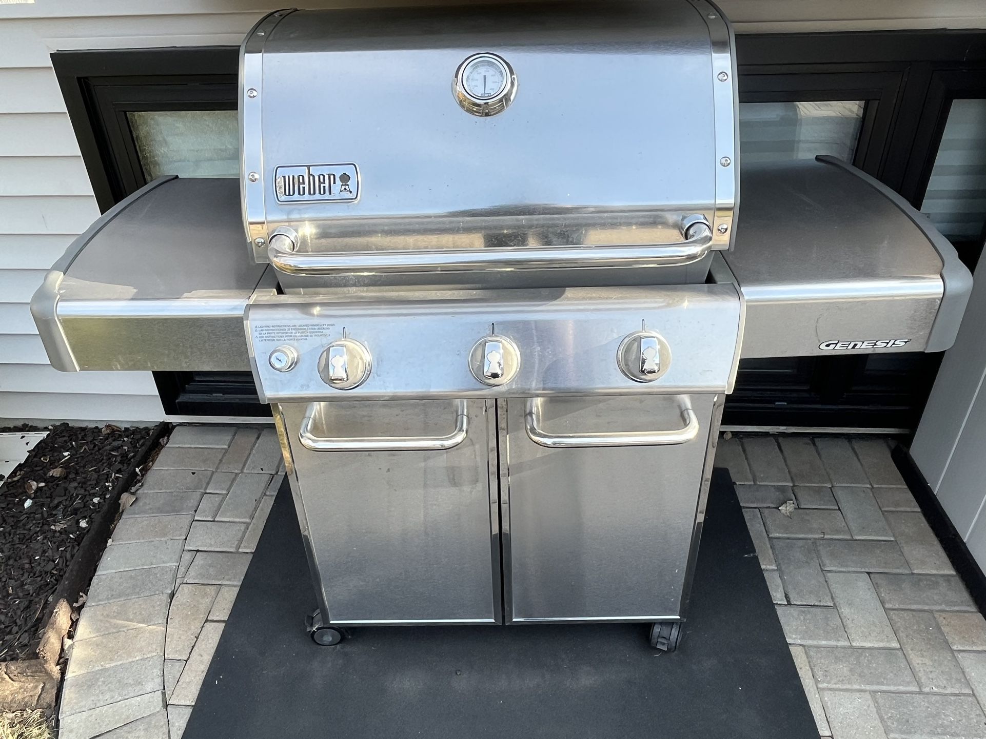 Weber Genesis S310 Stainless Steel Grill 3 Burner