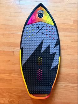 Hyperlite Gromcast Kids Wakesurf Board - Great Board for Beginners & Young Riders