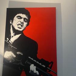 Scarface Painting