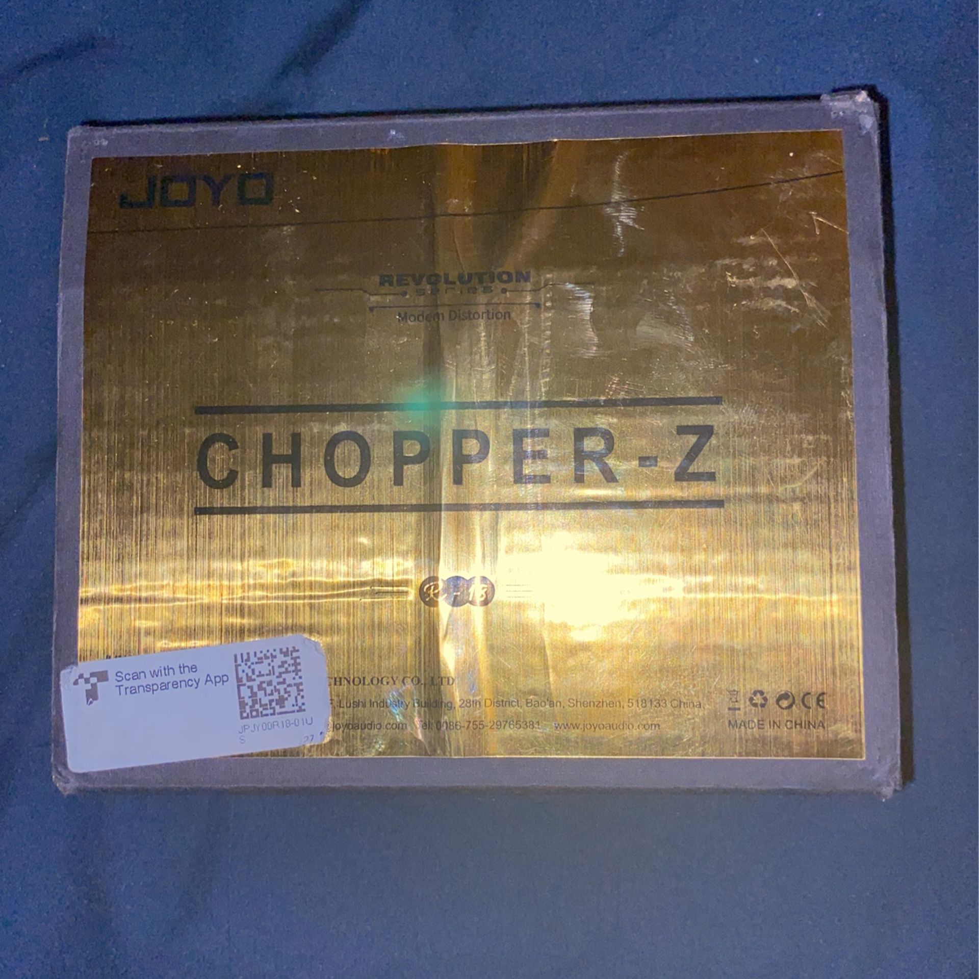 Joyo Chopper Z Distortion Pedal 