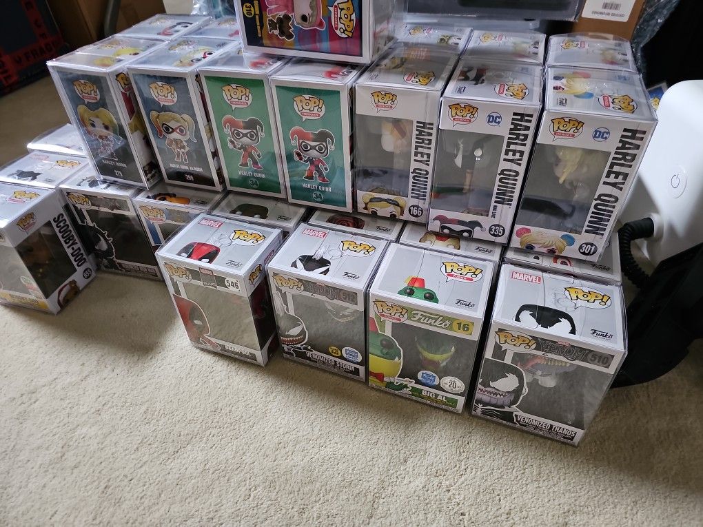A LOT OF FUNKOS FOR SALE!