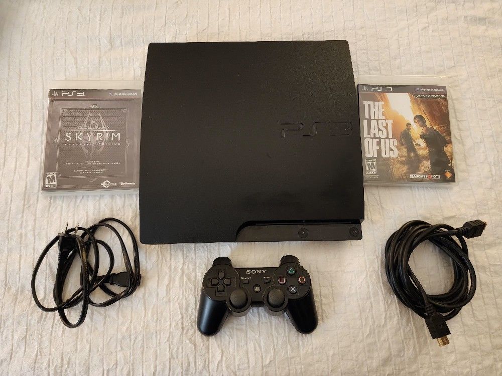 PlayStation 3 With 2 Games