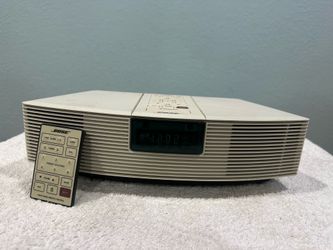 BOSE WAVE AM/FM RADIO/ALARM MODEL AWR1-1W AUX INPUT WITH REMOTE
