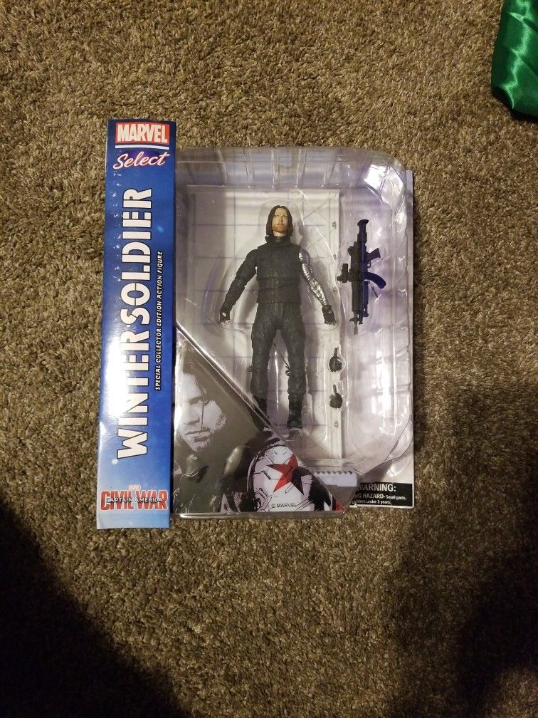 Marvel Select Winter Soldier Civil War Action Figure