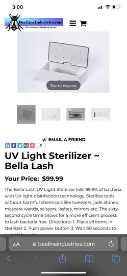 Lash Sterilizer 