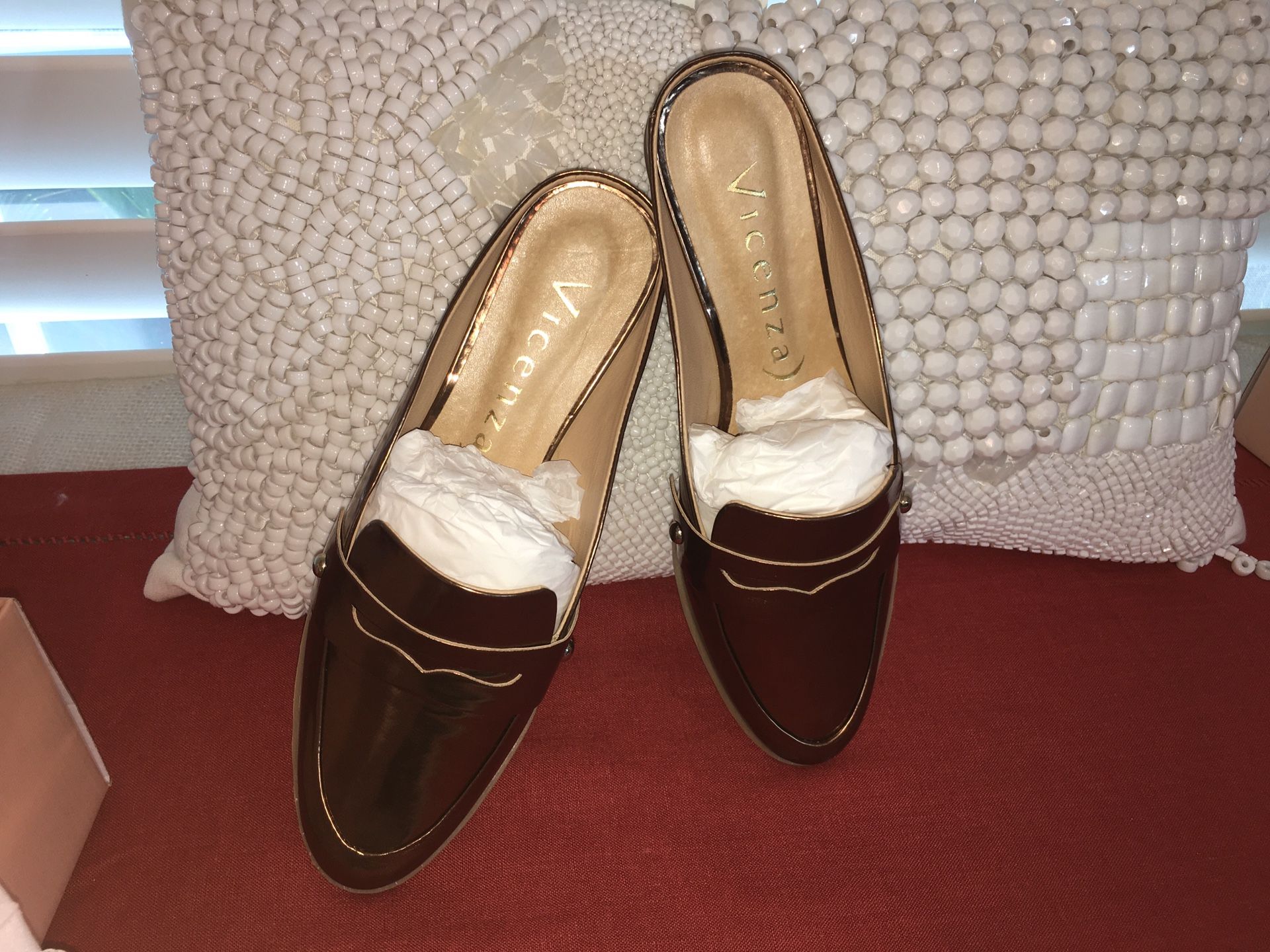 Bronze Elegant Flats