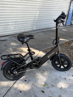 DYU ELECTRIC BIKE PEAK500W- 20MPH-RANGE 25MILES (PAS) DYU Electric Bicycle for Adults and Teenagers, Folding Electric Bike, Commuter City Electric Bi