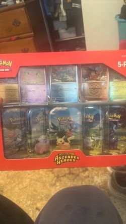 Pokémon TCG Mega Evolution Ascended Heroes 5-Pack Box