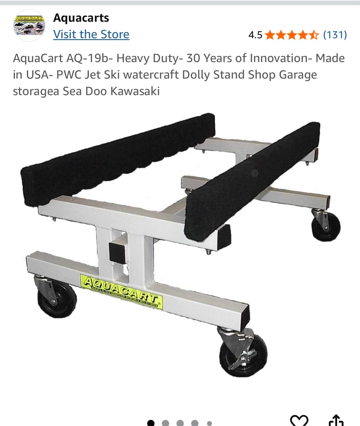 Aqua Cart For Jetski