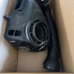 AFE Momentum GT Cold Air Intake with Pro DRY S Filter; Black (19-26 2.7L Sierra 1500)q