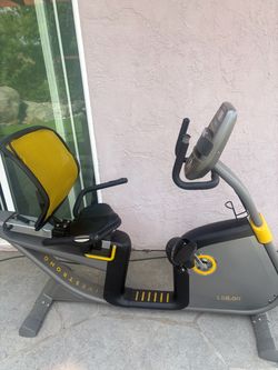 Livestrong LS6.OR Recumbent Bike Heavy duty works great! Needs Backrest Fixed