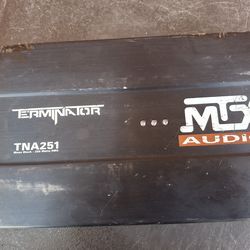 AMPLIFICADOR AMPLIFIER MTX TERMINATOR 250.1 MONO BLOCK GOOD CONDICIÓN ABLO ESPAÑOL