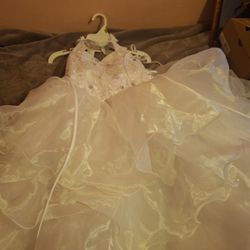 White Communion Dress