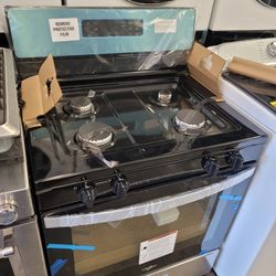 New Whirlpool 30" Wide Stainless Steel Gas Stove Range Estufa 