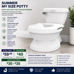 Summer My Size Potty Toddler Training Toilet