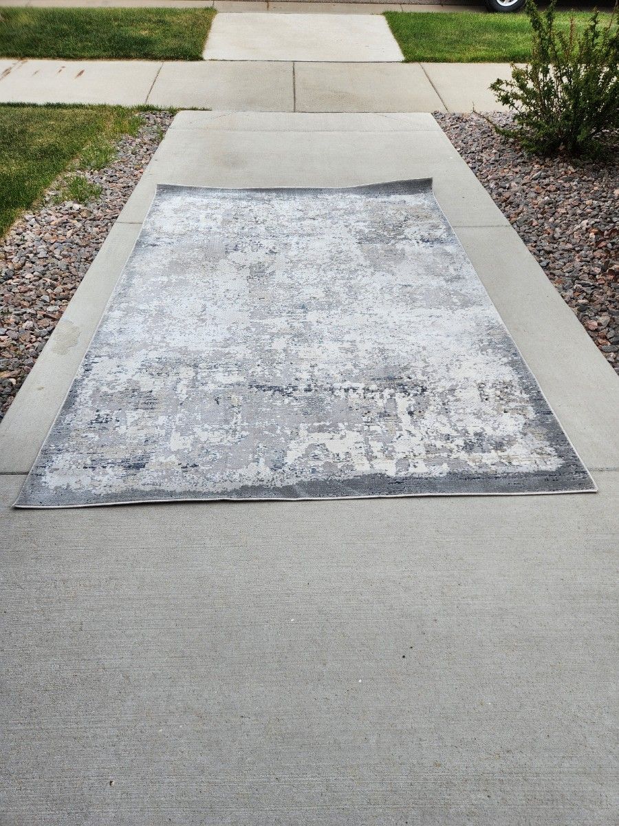 rug
pet free home
ready to use, Clean, Great Condition, made in Turkey
6'7" x 9'6"
$30